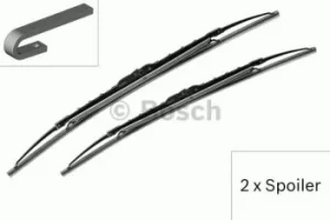 Image of Bosch 3397118327 652S Wiper Blade Set Superplus Windscreen Flat