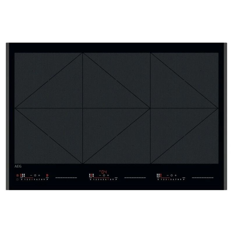 Image of AEG 6000 TotalFlex TR84IT00FB 78cm Induction Hob - Black