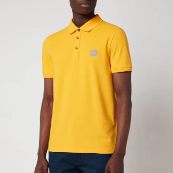 Image of Hugo Boss Passenger 1 Polo Shirt Medium Yellow Size 2XL Men