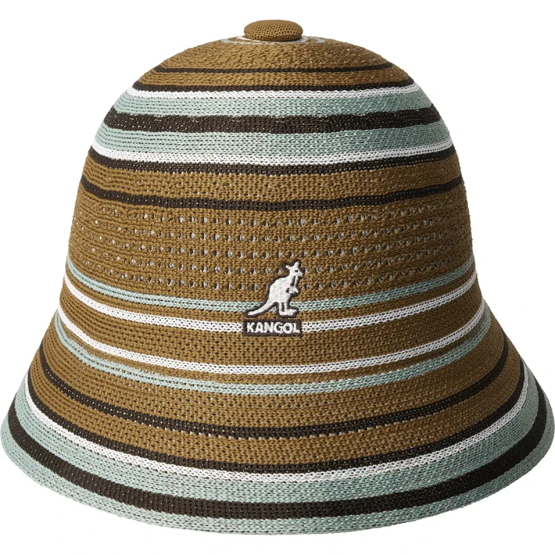 Image of Kangol Bob Kangol Clubhouse Stripe Casual Marron Unisex M (56/57 cm)