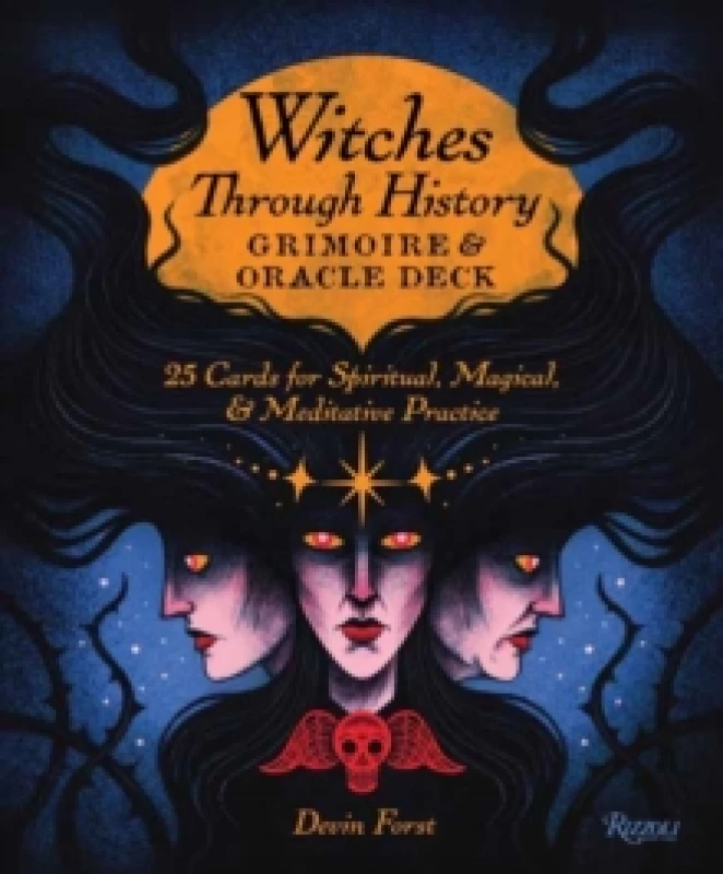 Image of Witches Through History: Grimoire and Oracle Deck : 25 Cards for Spiritual, Magical & Meditative Practice Cards