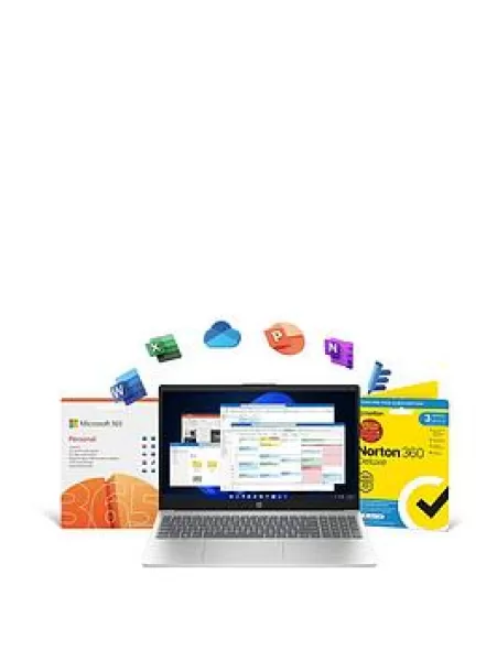 Image of HP Laptop 15-fc0008na 39.6cm (15.6") Full HD AMD Ryzen 5 7520U 8GB LPDDR5-SDRAM 256GB SSD WiFi 6 (802.11ax) Windows 11 Home Silver