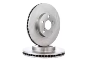 Image of RIDEX Brake disc TOYOTA,LEXUS 82B0590 4351247040,4351247050,4351220470 Brake rotor,Brake discs,Brake rotors 4351220480,4351220580,4351220620