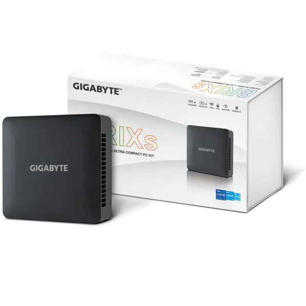 Image of Gigabyte BRIX Barebone Kit with Intel Core i7-1355U CPU