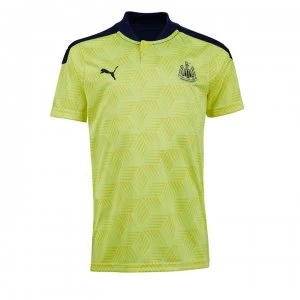 Image of Puma Newcastle United Away Shirt 2020 2021 Junior - Yellow