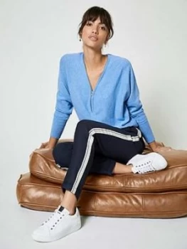 Image of Mint Velvet Zip Front Batwing