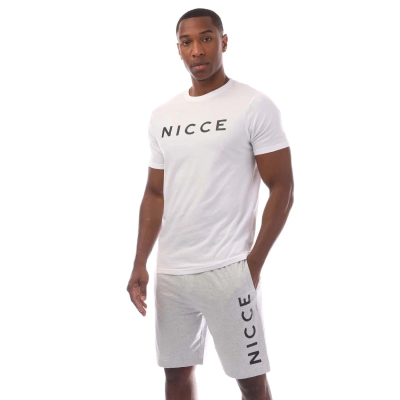 Image of Nicce Aberdeen Lounge Set White Grey male XL