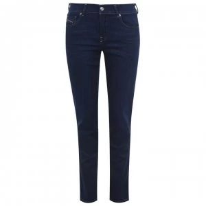 Image of Diesel Sandy Straight Jeans - Drk Blu 01
