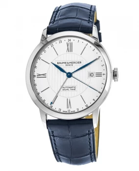 Image of Baume & Mercier Classima Automatic Dual Time Mens Watch 10272 10272