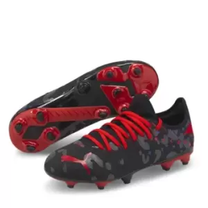 Image of Puma Future 4.1 Junior FG Football Boots - Black