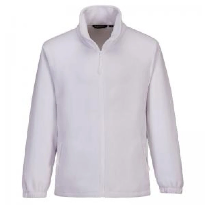 Image of Portwest Mens Aran Fleece F205WHRS Colour: White