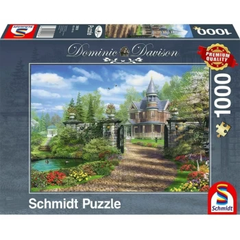 Image of Dominic Davison: Idyllic Country Estate Jigsaw Puzzle - 1000 Pieces