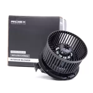 Image of RIDEX Blower Motor 2669I0003 Heater Blower Motor,Interior Blower RENAULT,MEGANE II Coupe-Cabriolet (EM0/1_),MEGANE II Kombi (KM0/1_)