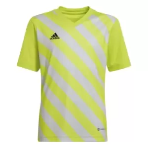 Image of adidas ENT22 Graphic T Shirt Juniors - Yellow