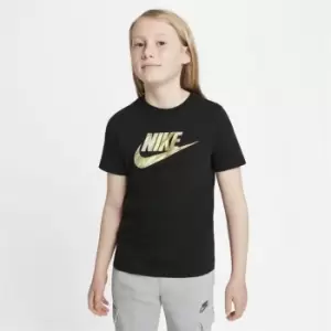 Image of Nike Big Kids T-Shirt - Black