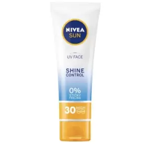 Image of Nivea Sun UV Face Shine Control Cream SPF30 50ml