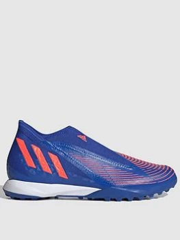 Image of adidas Predator Laceless 20.3 Astro Turf Football Boots - Blue Size 7, Men