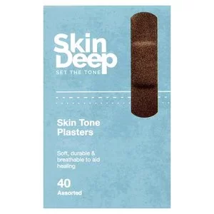 Image of Skin Deep Skin Tone Plasters 40 Dark