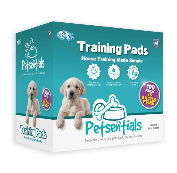 Image of Petsentials Puppy Pads - 105 Pack - White