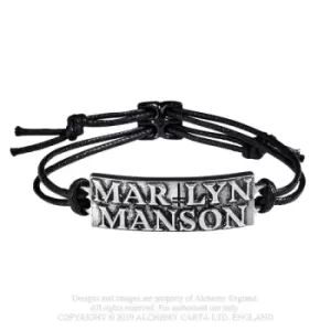 Image of Marilyn Manson - Logo Wrist Strap