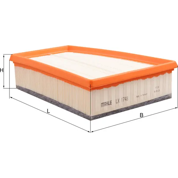 Image of Air Filter Lx1748 76888994 By Mahle Original