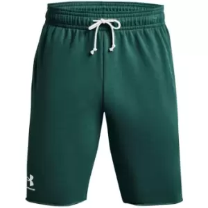 Image of Under Armour Rival Terry Shorts Mens - Green