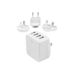 Image of StarTech.com 4x USB Wall Charger 34W / 6.8A
