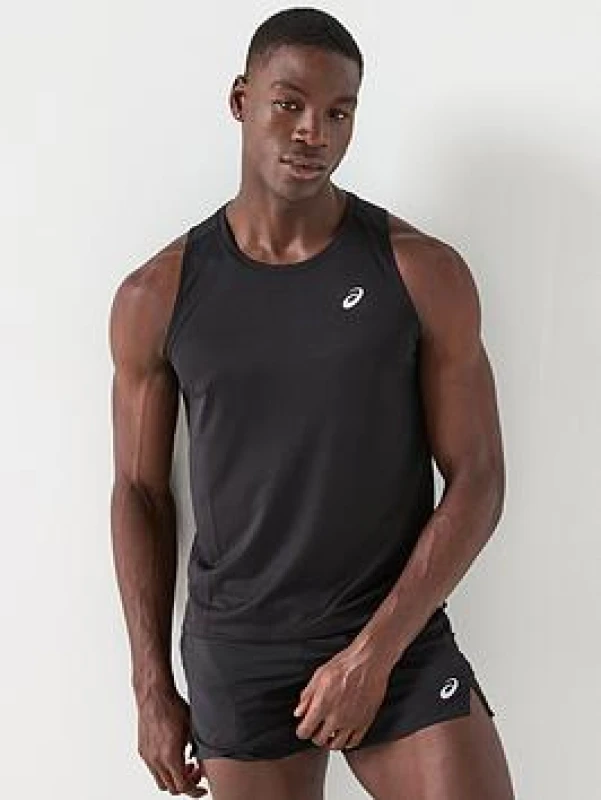 Image of ASICS Tank top Asics Core Noir Male L