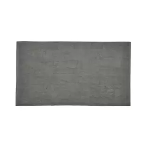 Image of Bedeck of Belfast Luxuriously Soft Turkish Bath Mat, Charcoal