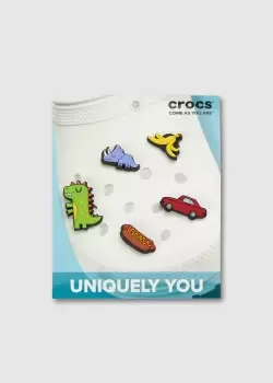 Image of Crocs Kids Jibbitz Young Boy Cartoon 5 Pack In Multi