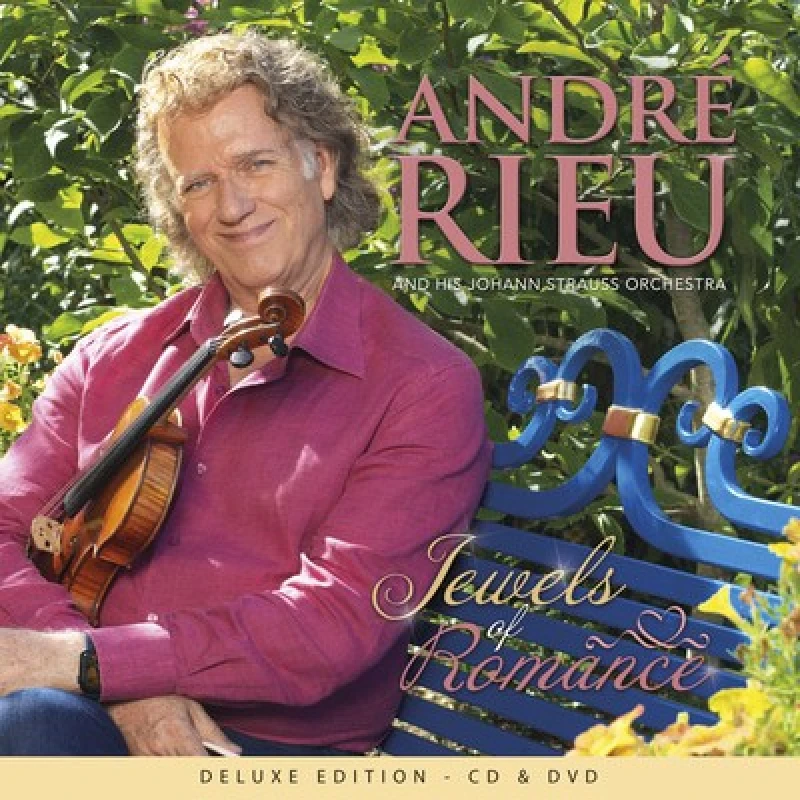 Image of Andr Rieu and His Johann Strauss Orchestra: Jewels of Romance (Deluxe Edition) CD / Album with DVD