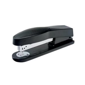 Image of 5 Star Office Stapler Full Strip Rubber Body Capacity 25 Sheets Black