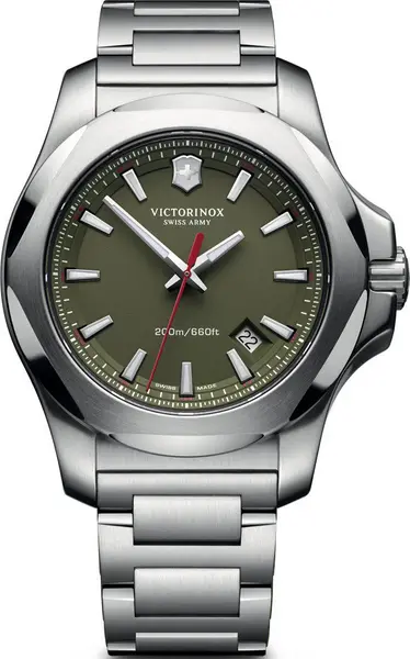 Image of Victorinox Swiss Army Watch I.N.O.X. Bracelet - Green VSA-189