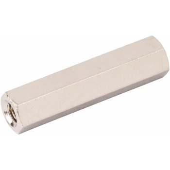 Image of 524427 Hex Threaded F-F Spacers Brass M4 30mm - Pack Of 25 - R-tech