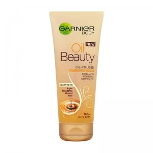 Image of Garnier Body Oil Beauty Oil-Infused Scrub 200ml