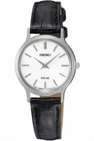 Image of Ladies Seiko Solar Solar Powered Watch SUP299P1