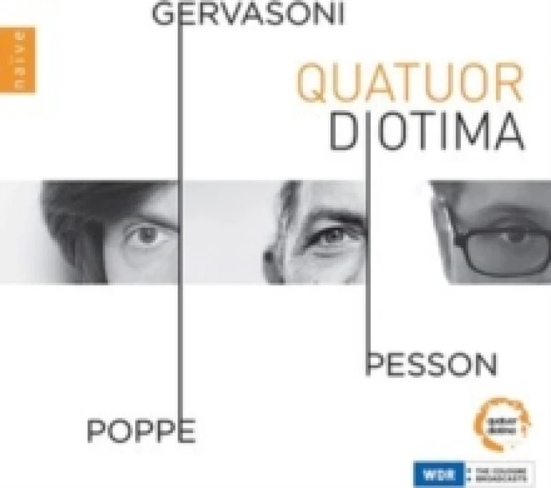 Image of Quatuor Diotima: Poppe/Gervasoni/Pesson CD / Album