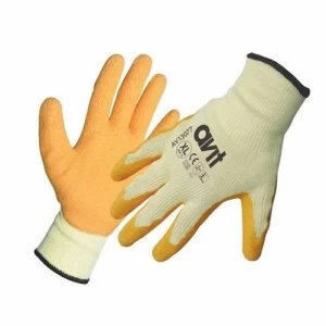 Image of Avit Latex Coated Gloves Safety Hand Protection - L Size