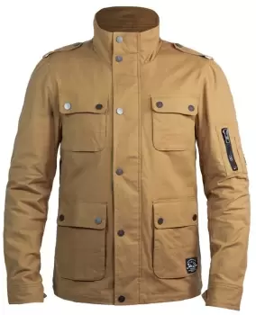 Image of John Doe Explorer Motorcycle Textile Jacket, beige, Size XL, beige, Size XL