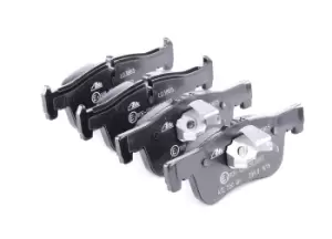 Image of ATE Brake pad set BMW 13.0470-3865.2 34116850567,34116858910