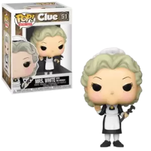 Image of POP! Games: Mrs. White w/ Wrench - Clue for Merchandise