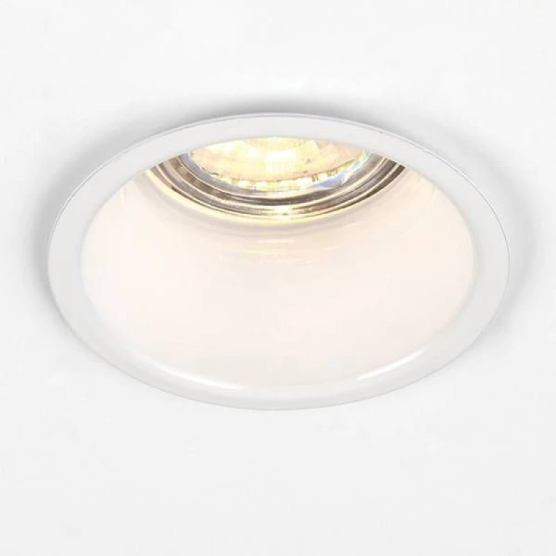 Image of Netlighting Peake 1 Light Recessed Light Gloss White GU10 White