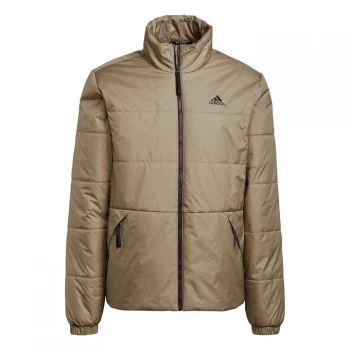 Image of adidas BSC 3-Stripes Insulated Winter Jacket Mens - Orbit Green