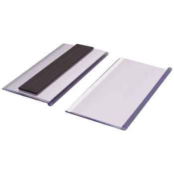 Image of Beaverswood Magnetic Ticket Holder & Cards 54 x 100mm - Pack Of 100