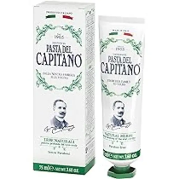 Image of Pasta del Capitano 1905 Natural Herbs Toothpaste 75ml