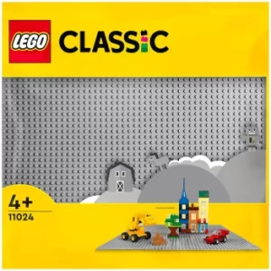 Image of LEGO Classic: Grey Baseplate 48x48 Building Board (11024)