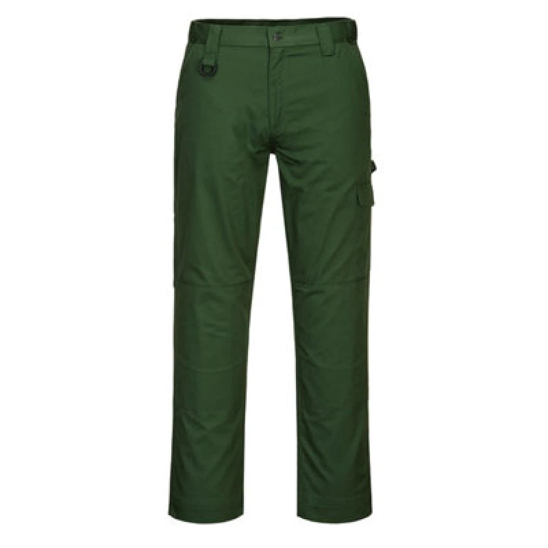 Image of Portwest WX2 Work Trousers CD884FGS32 Colour: Forest Green