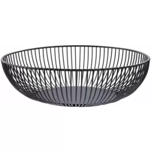 Image of Fruit Bowl with Matte Black Frame - Premier Housewares