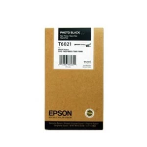 Image of Epson T6021 Photo Black Ink Cartridge