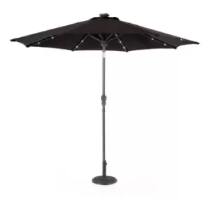 Image of All Round Fun - 2.7m Market Umbrella - Bluetooth and LED Black